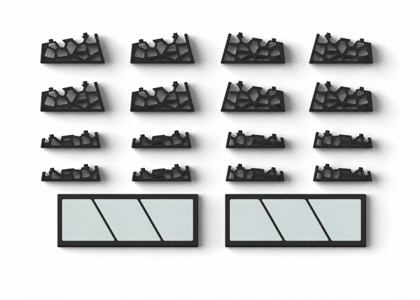 Elytra専用フルテンティングキット ブラックのセット内容